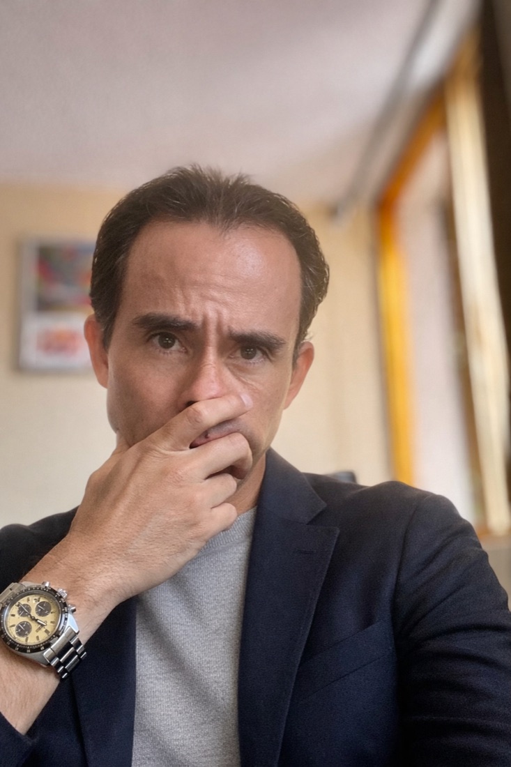 Mauricio López, founder of Masoko, in his Mexico City office